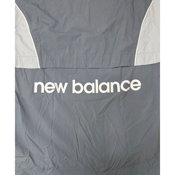 New Balance Athletics Ocean Grey Lightweight Windbreaker Size L - Picture 6 of 6